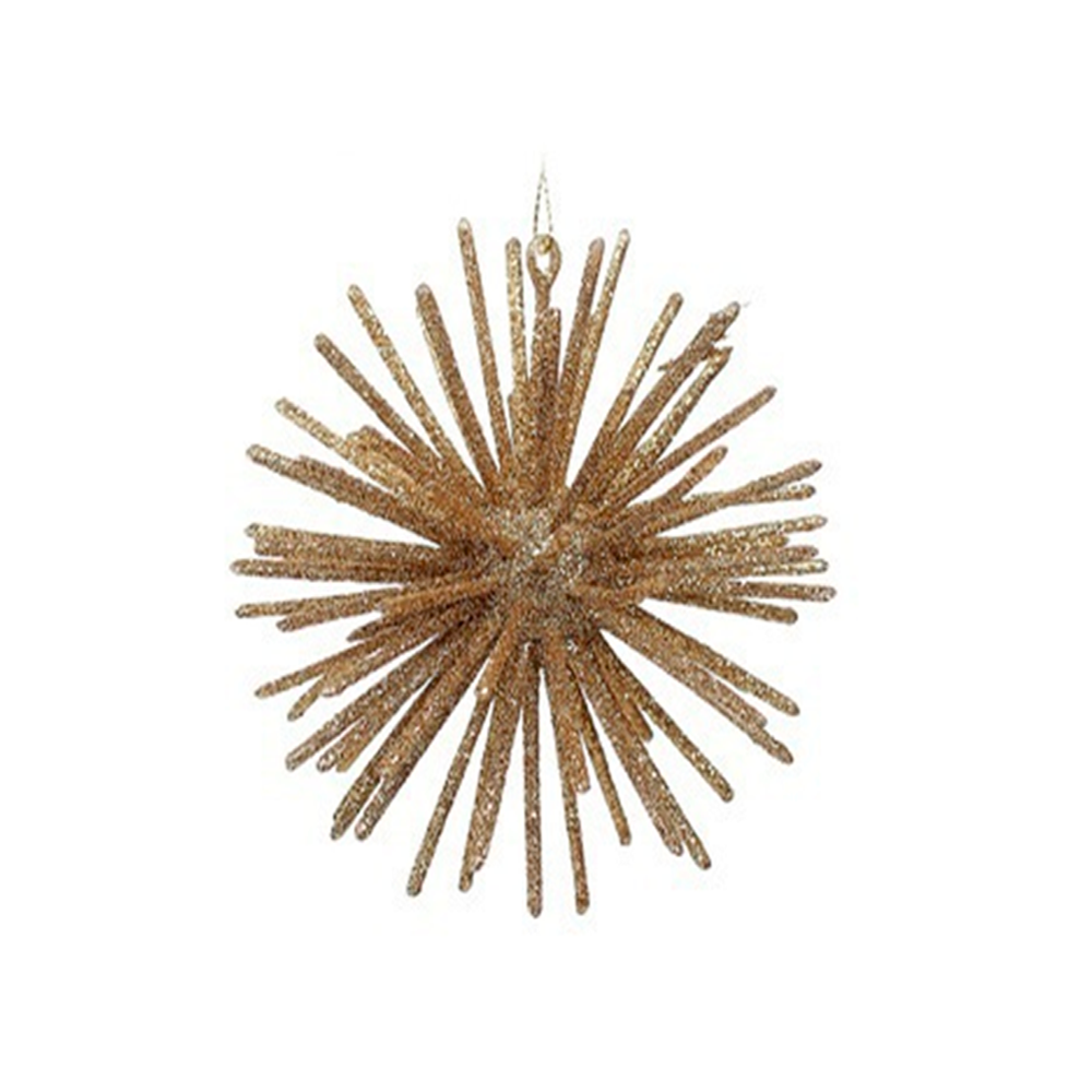 ADORNO ORNAMENTO ESTRELLA 10CM  (831-XB03-041G) DORADO