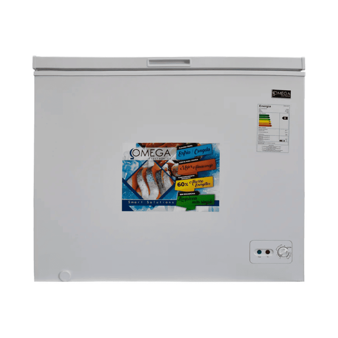 CONGELADOR HORIZONTAL OMEGA OCH-249W 249.LTS BLANCO