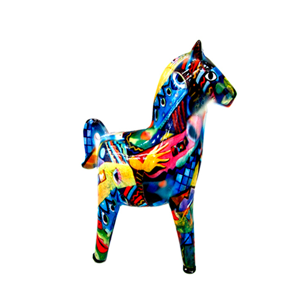 ADORNO CABALLO 12.5X5.5X14 (704-90124338) MULTICOLOR