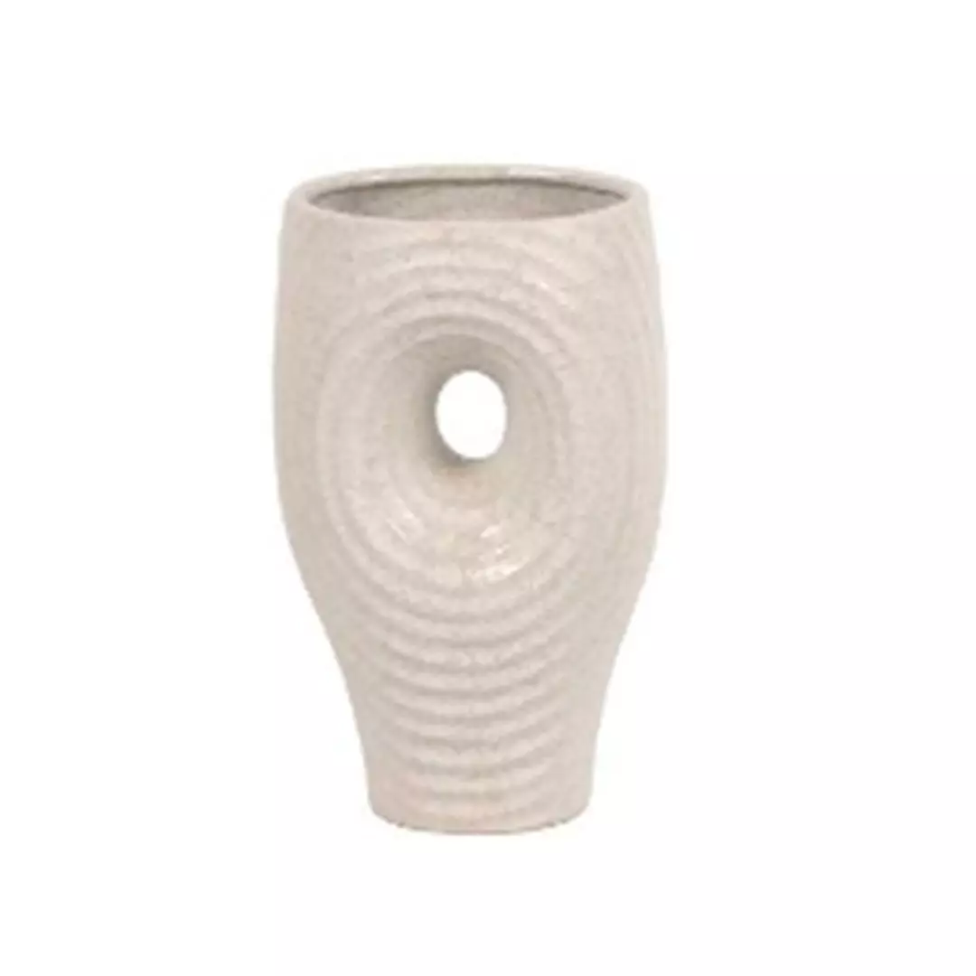 FLORERO  9.5X21X13CM 796-ASDEC078-229 BLANCO