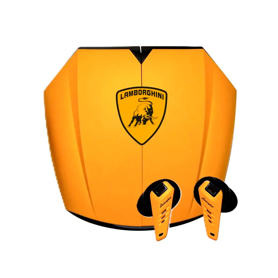 AUDIFONOS LAMBORGHINI LB TWS 700 LAMBO BUD HURACON 700 YELLOW