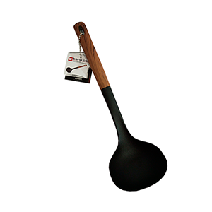 CUCHARON 14" C/AGARRE D/MADERA BC-99725 BENE CASA