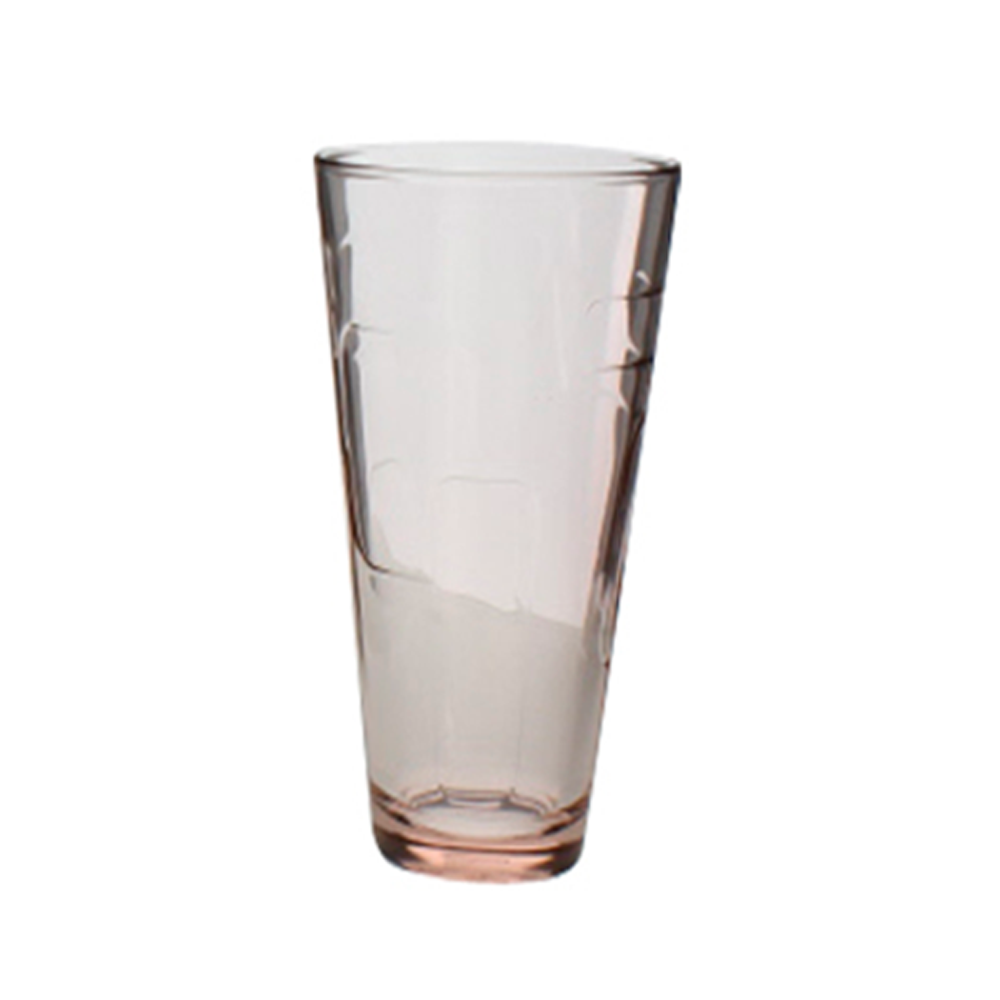 VASO DECO 6 PZAS 340CC 11 1/4 OZ (52500) ROSADO