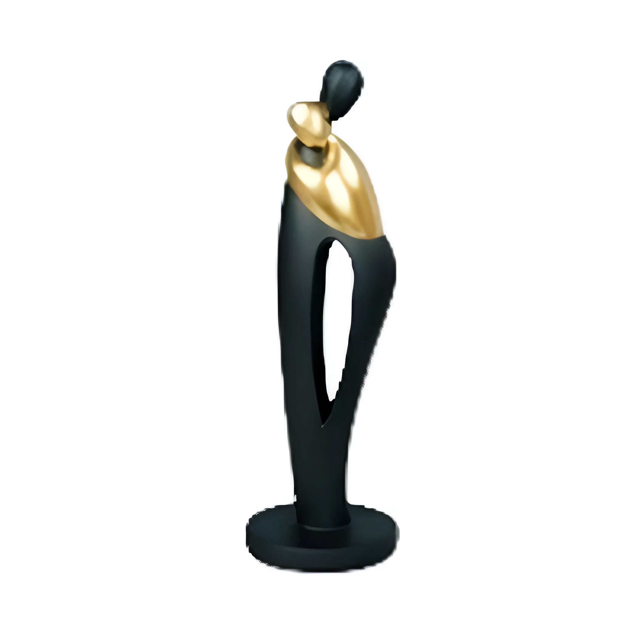 FIGURA DECO 10X31.8X10CM 796-BC145-076 NEGRO