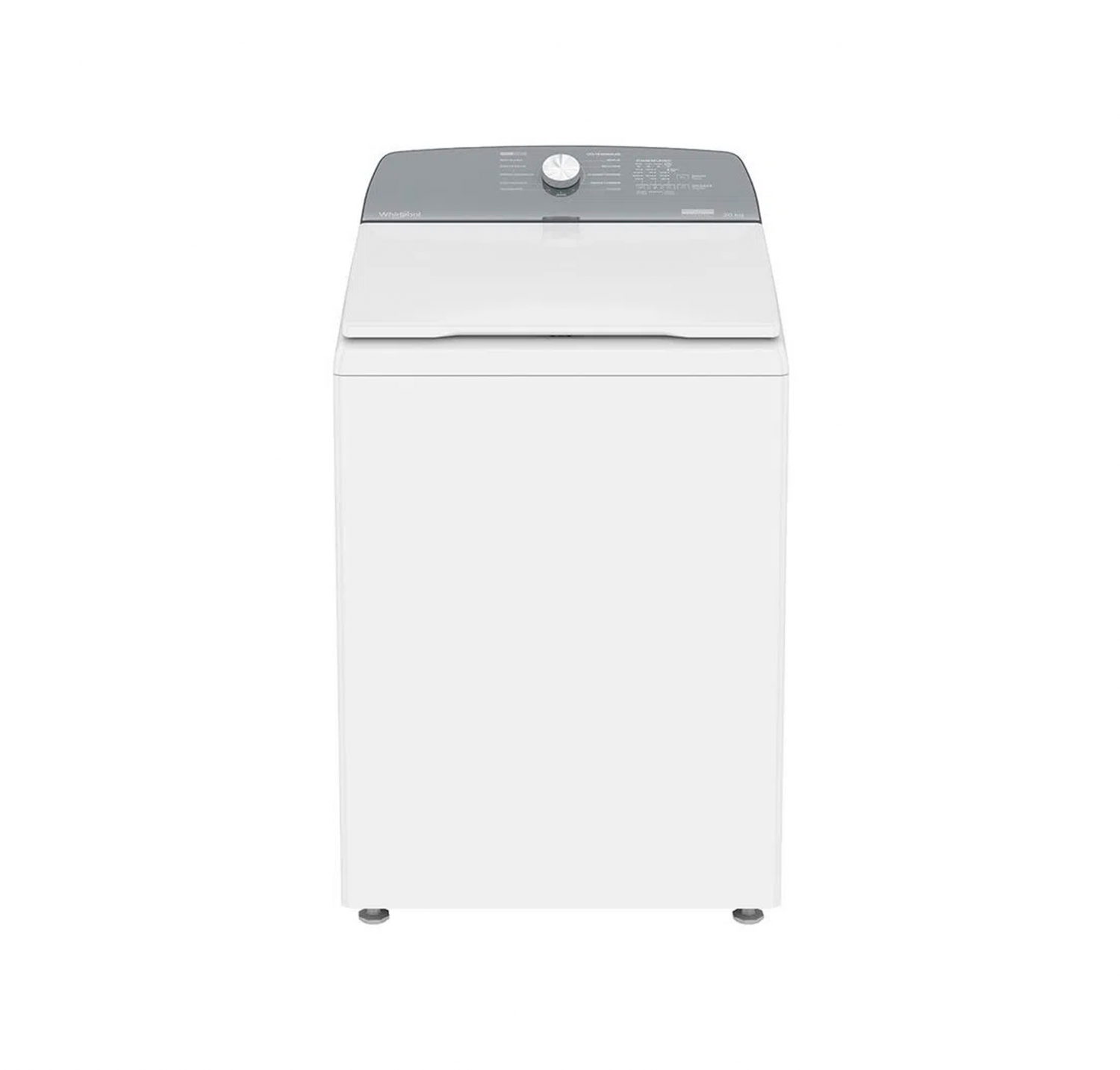 LAVADORA WHIRLPOOL 8MWTW2031MJM0 CARGA SUPERIOR AUTOM 20.Kg BLANCA