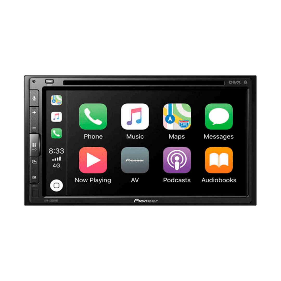 REPRODUCTOR C/PANTALLA TACTIL PIONEER AVH-Z5250TV P/CARRO BLUETOOTH USB RDS